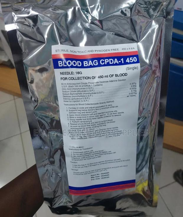 Blood Bag (Single 450ml) / Double Blood Bag