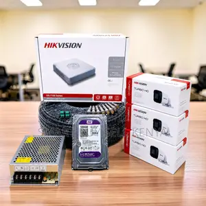 Superior Monitoring 3 Hikvision 1080p CCTV Cameras Complete System Kit