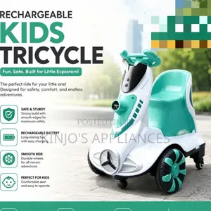 Rechargeable Kids Tricycle