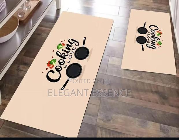 Colorful Antislip 2 in 1 Kitchen Mats With a Heavy Grip - thumbnail 3