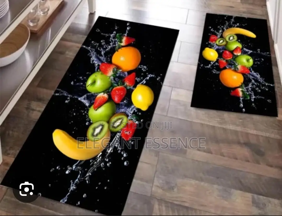 Colorful Antislip 2 in 1 Kitchen Mats With a Heavy Grip