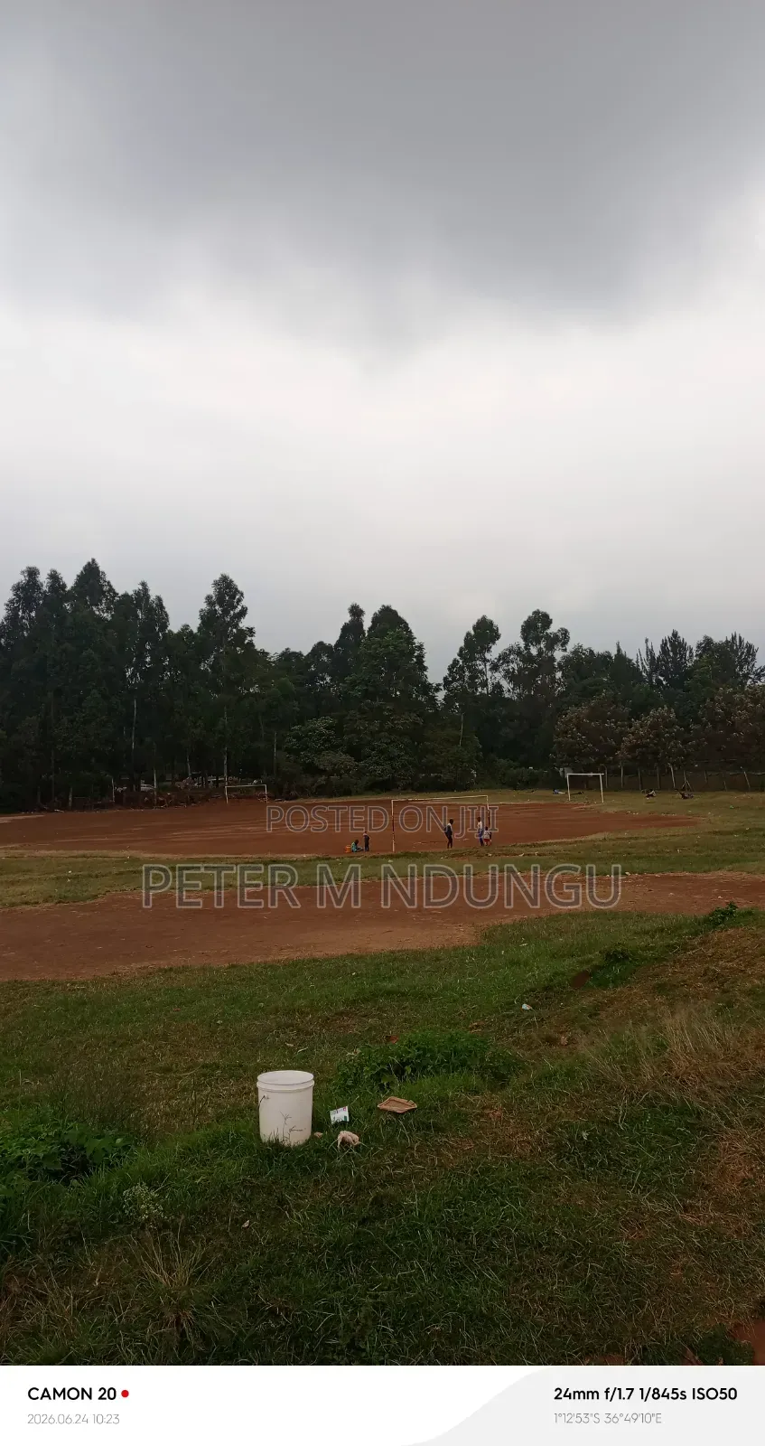 Runda-prime Commercial 2 Acres Touching Northern Bypass ,Title