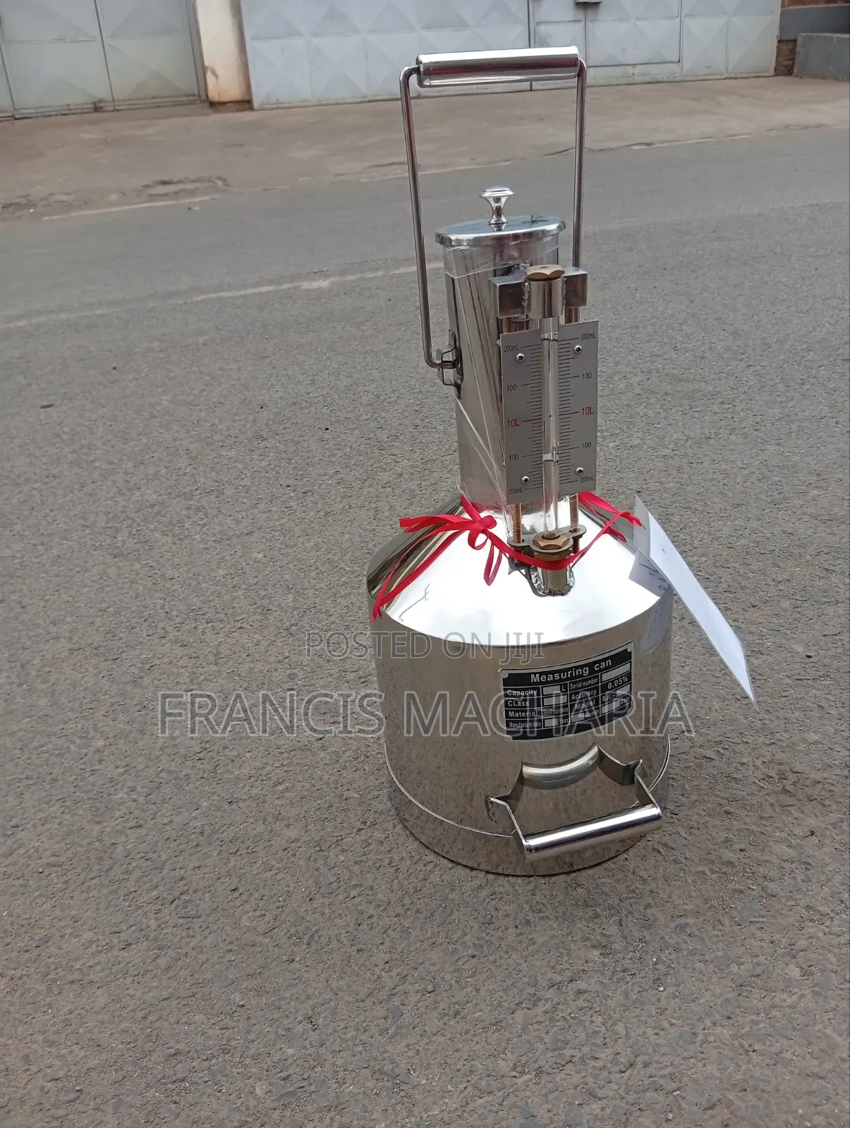 Calibration Can / Measuring Can - 10l