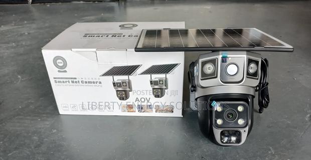 Double Lens PTZ Solar Camera