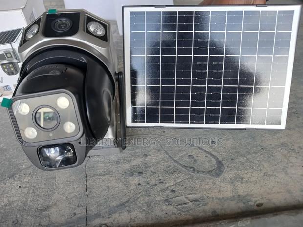Double Lens PTZ Solar Camera - thumbnail 2