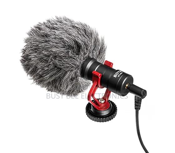 By-Mm1 Video Recording Microphone for iPhone Android DSLR - main view