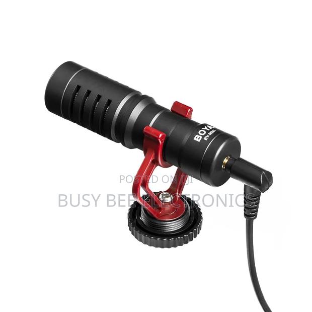 By-Mm1 Video Recording Microphone for iPhone Android DSLR - thumbnail 2