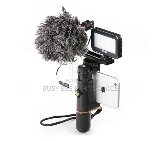 By-Mm1 Video Recording Microphone for iPhone Android DSLR