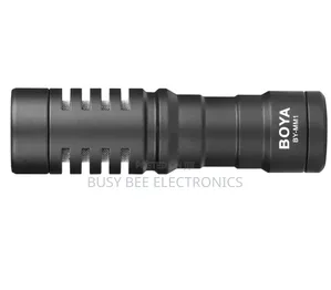 By-Mm1 Video Recording Microphone for iPhone Android DSLR
