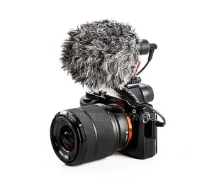 By-Mm1 Video Recording Microphone for iPhone Android DSLR