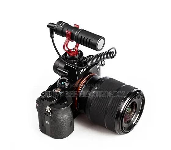 By-Mm1 Video Recording Microphone for iPhone Android DSLR