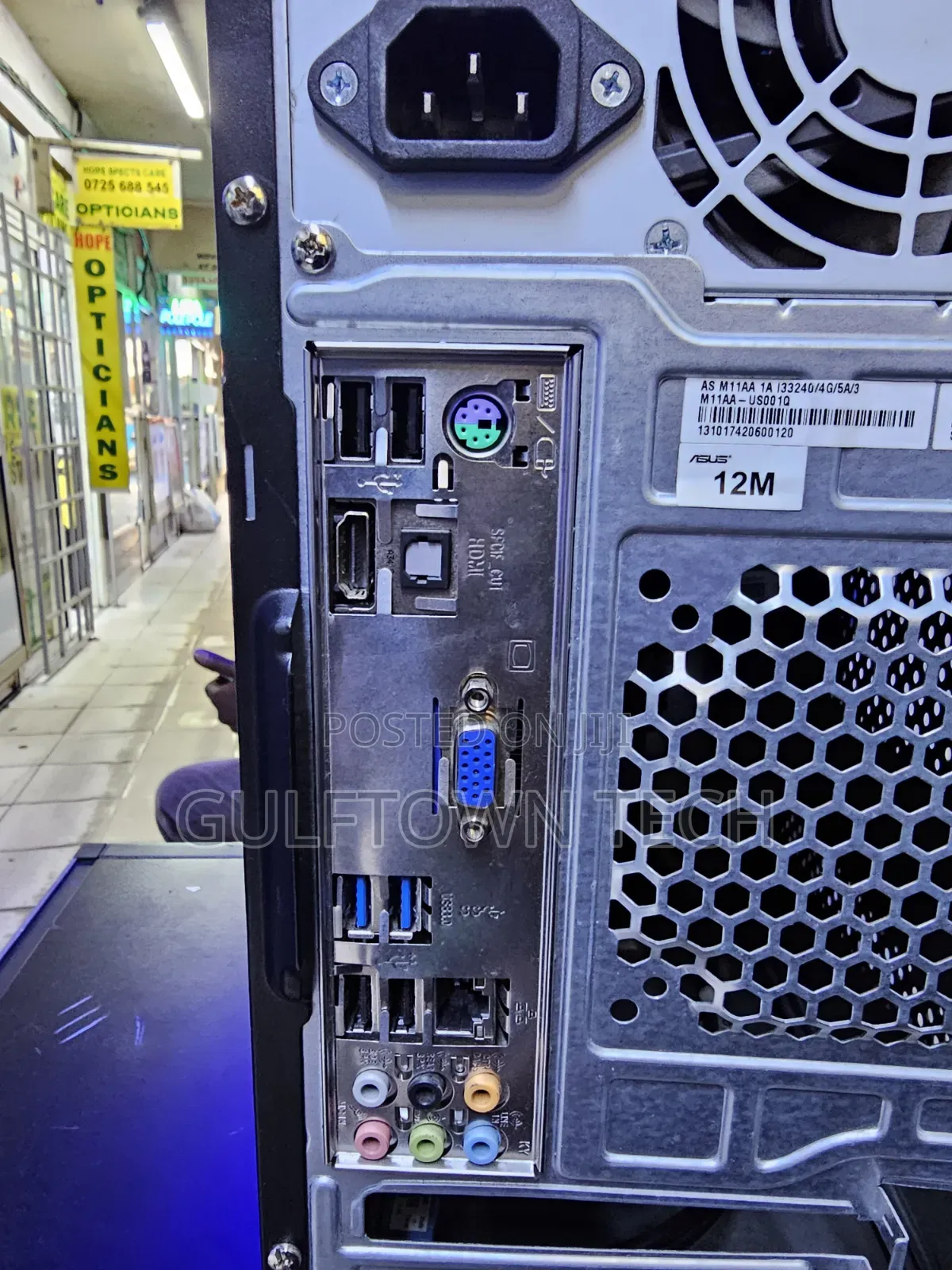 Desktop Computer Asus 8GB Intel Core i3 HDD 250GB