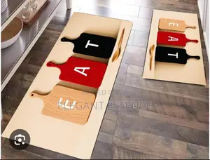 Minimalist Prints Non-Slip 2pcs Kitchen Mats