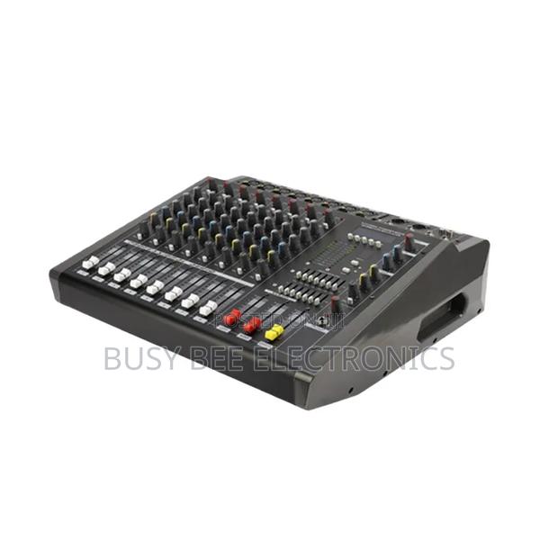8-Channel Stage Mixer With Usb Effect Dedicated Phantom Power