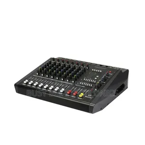 8-Channel Stage Mixer With Usb Effect Dedicated Phantom Power