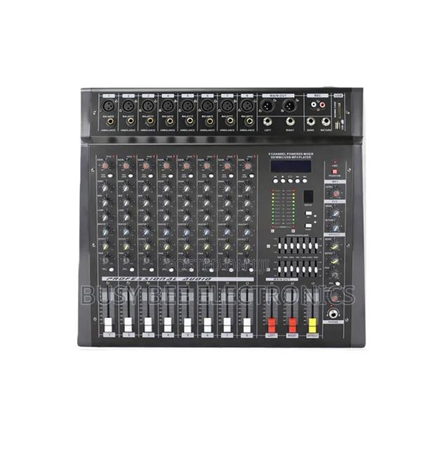 8-Channel Stage Mixer With Usb Effect Dedicated Phantom Power - thumbnail 5