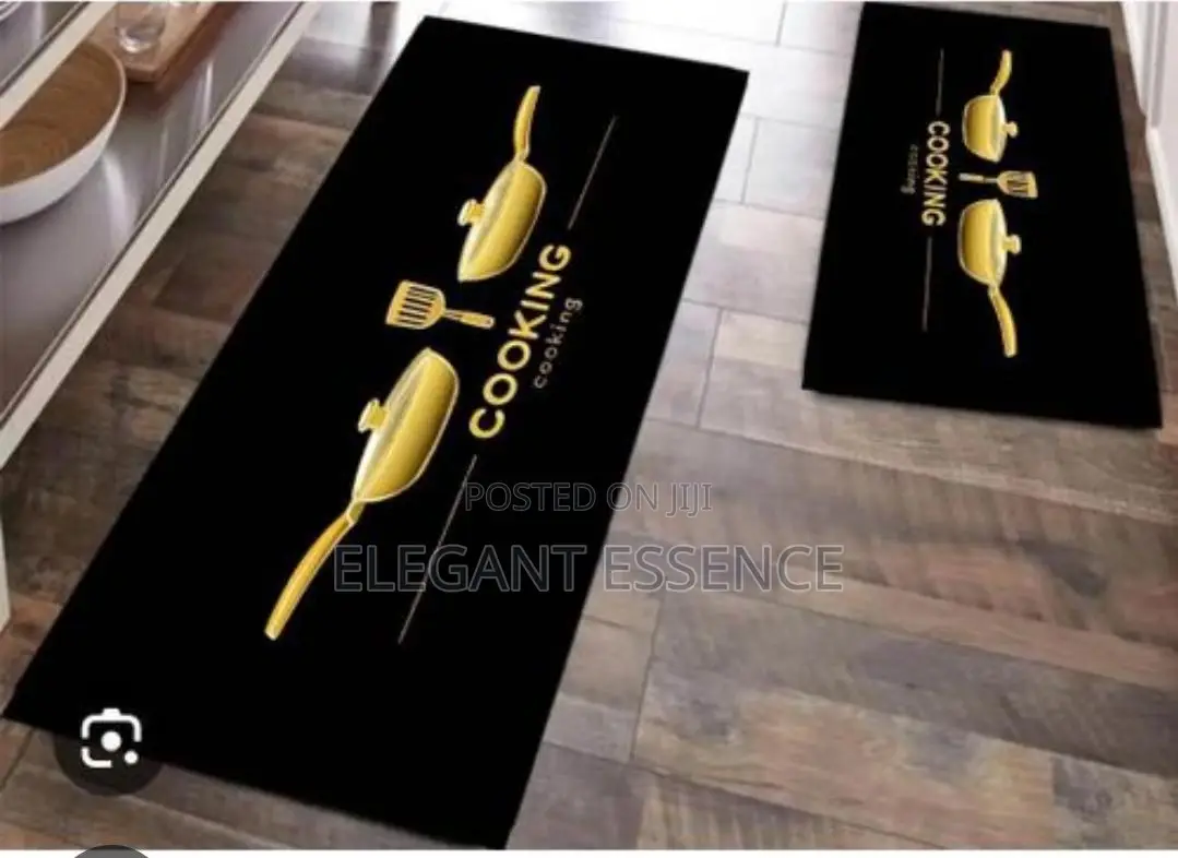 Minimalist Prints Non-Slip 2pcs Kitchen Mats