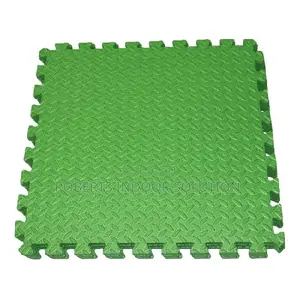 Green Puzzle Mats