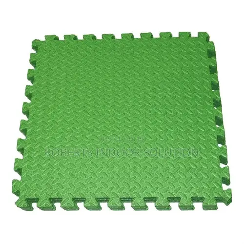 Green Puzzle Mats