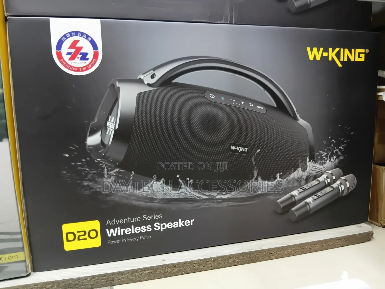 W-King D20 Is a Heavy-Duty 200-Watt Portable Bluetooth Party Speaker