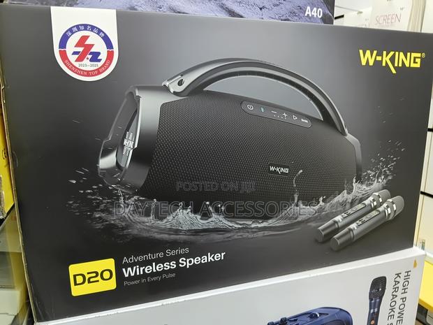 W-King D20 Large Waterproof Portable Speaker 200w for Camping.