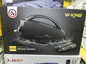 W-King D20 Large Waterproof Portable Speaker 200w for Camping.