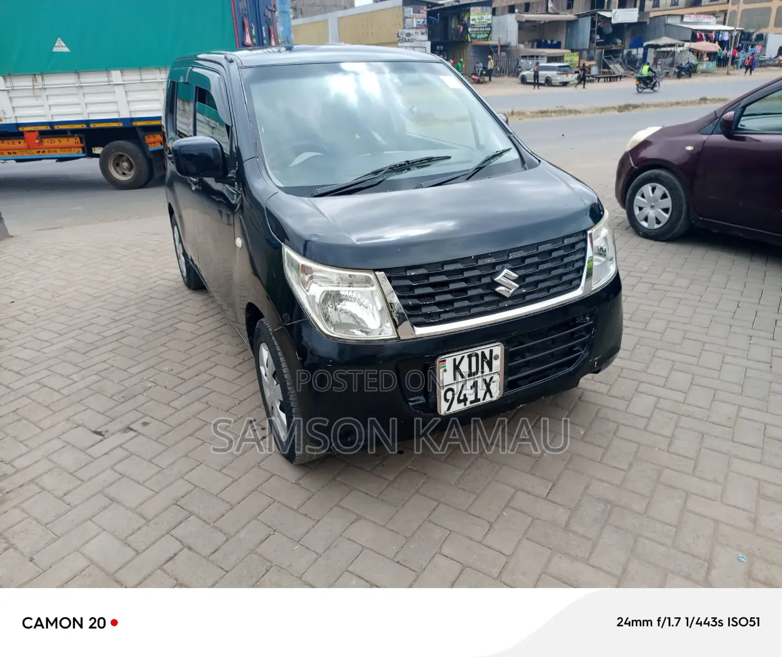 Suzuki Wagon R 2017 Black