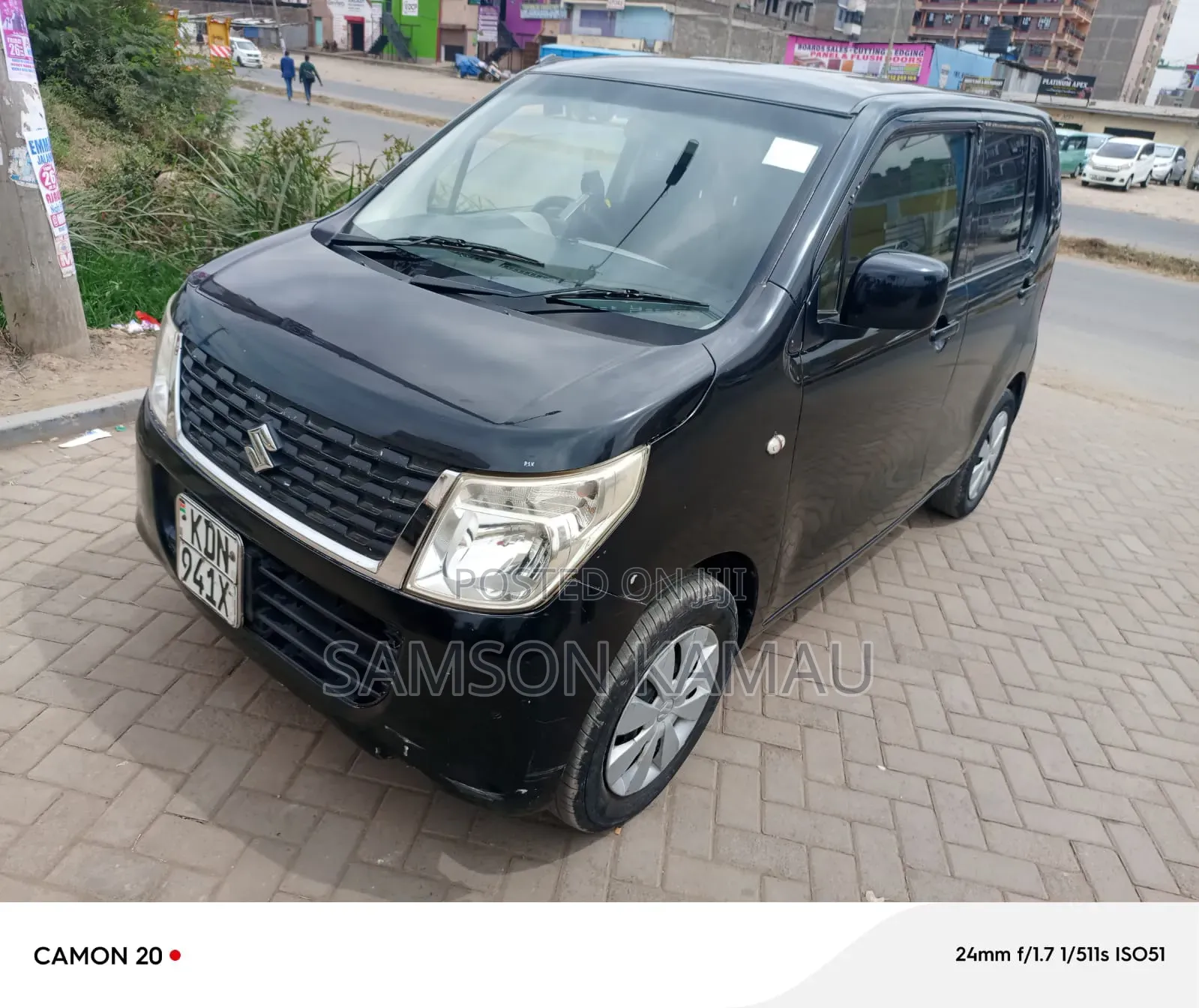 Suzuki Wagon R 2017 Black
