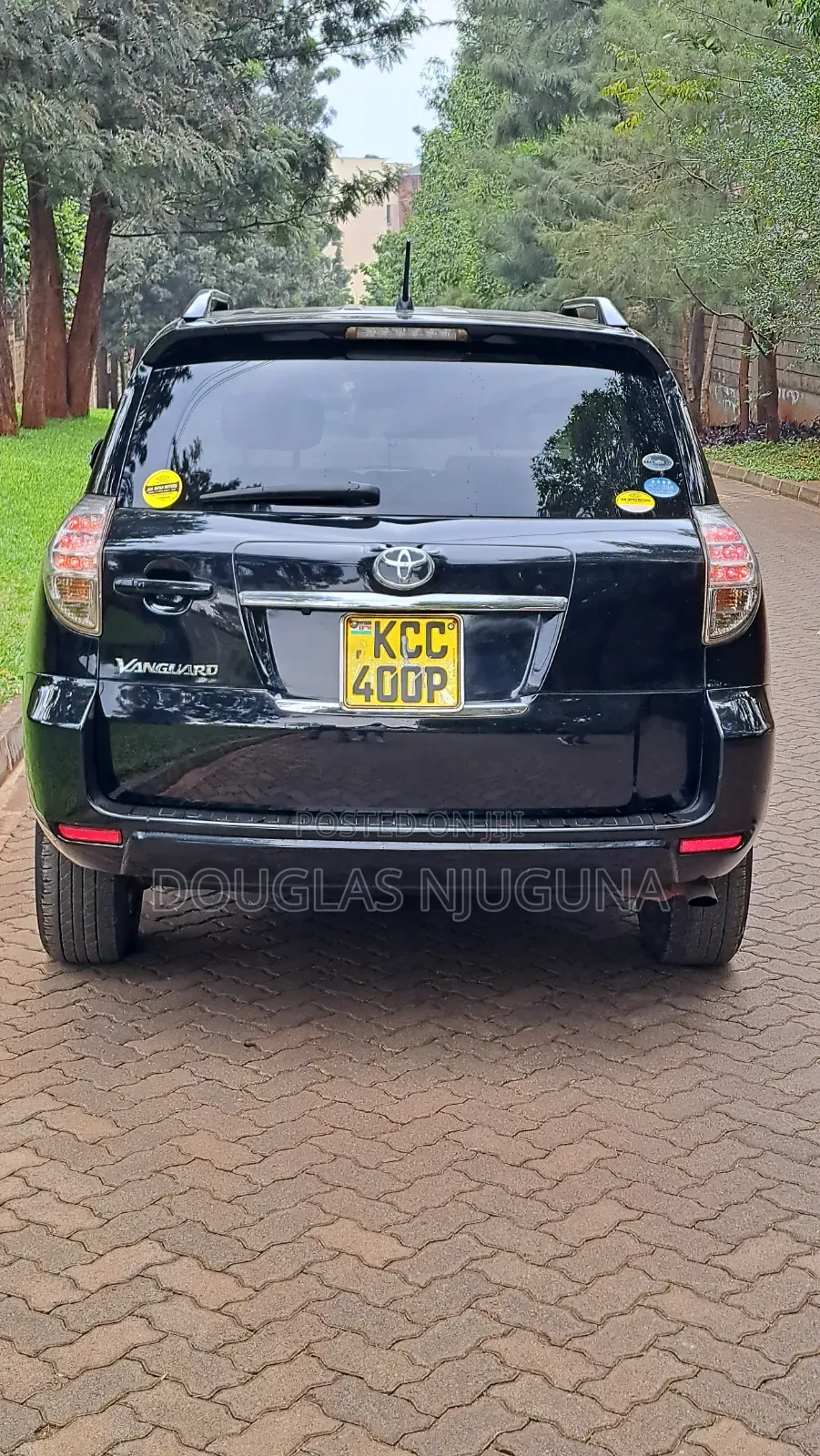 Toyota Vanguard 2008 Black