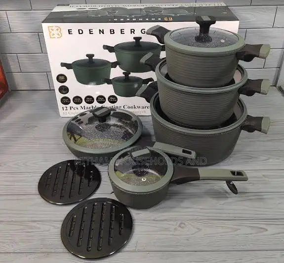 12pcs Edenberg Cookware Set