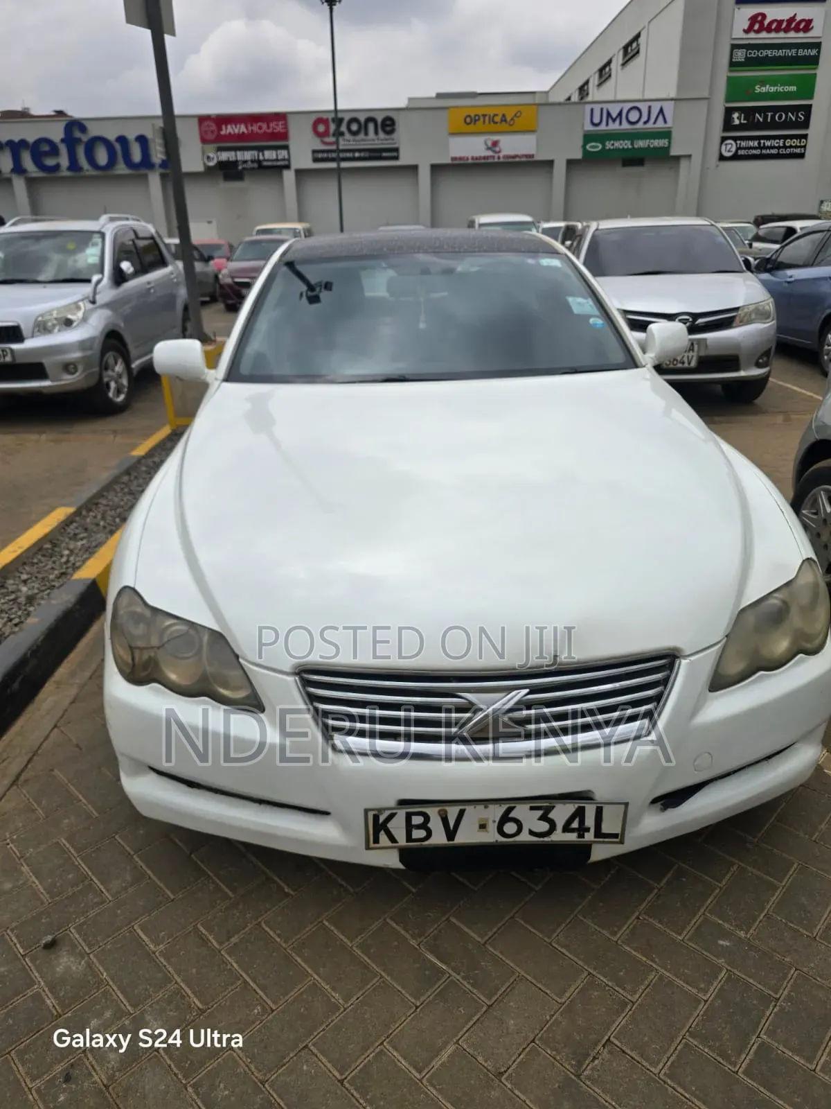 Toyota Mark X 2.5 AWD 2006 White