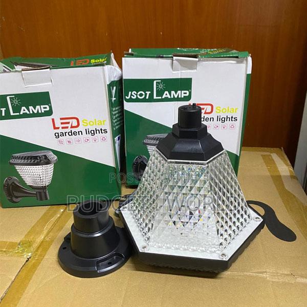 Waterproof Solar Fence Post Light With RGB Color Modes