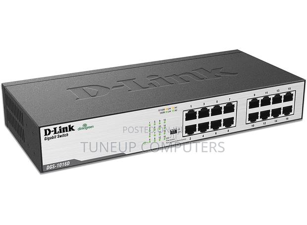 Dlink 10/100m 16-Port Fast Ethernet Unmanaged Desktop Switch Des