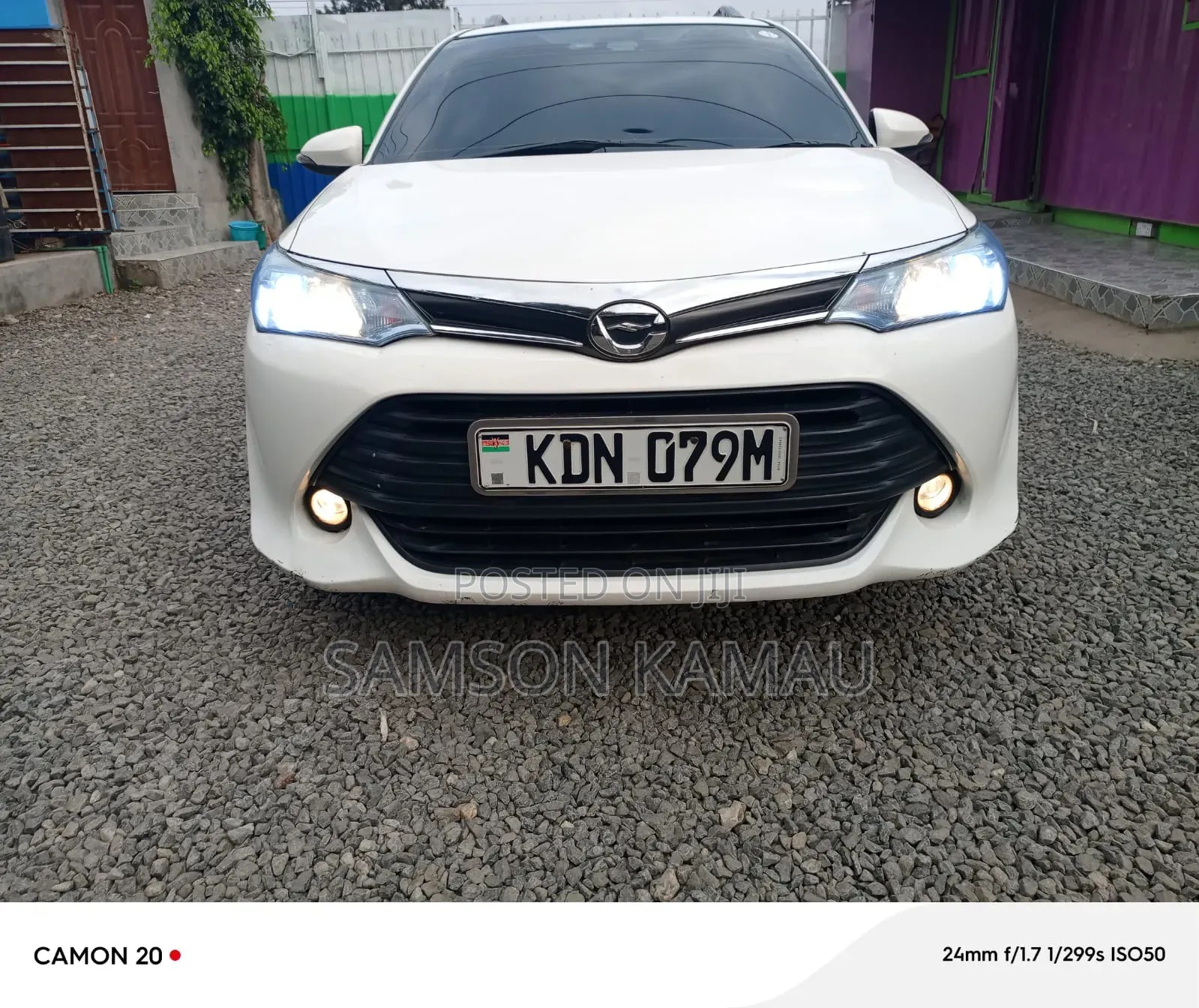 Toyota Corolla Fielder 2017 White