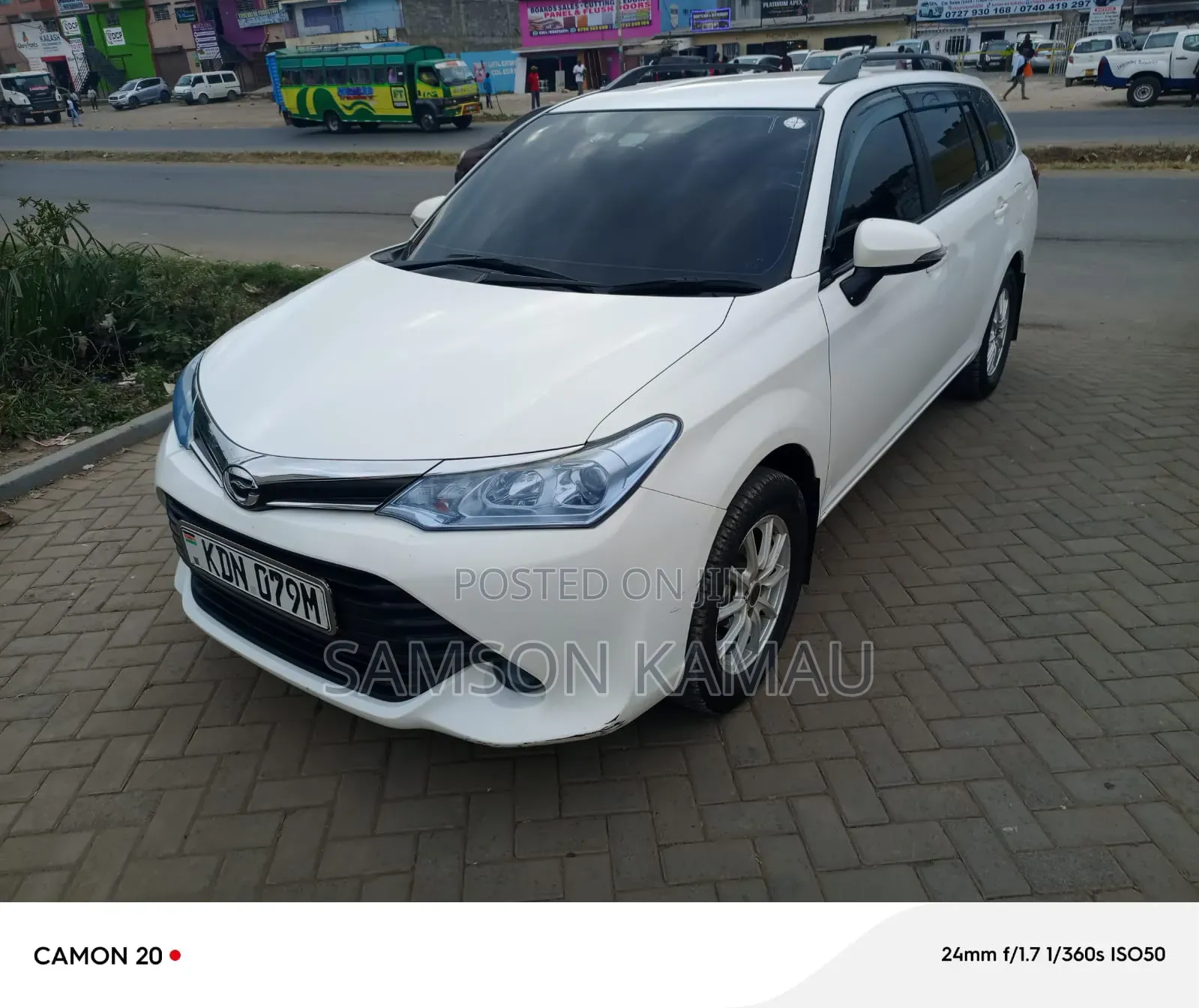 Toyota Corolla Fielder 2017 White