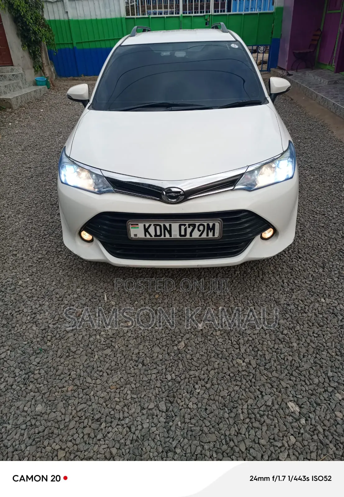 Toyota Corolla Fielder 2017 White