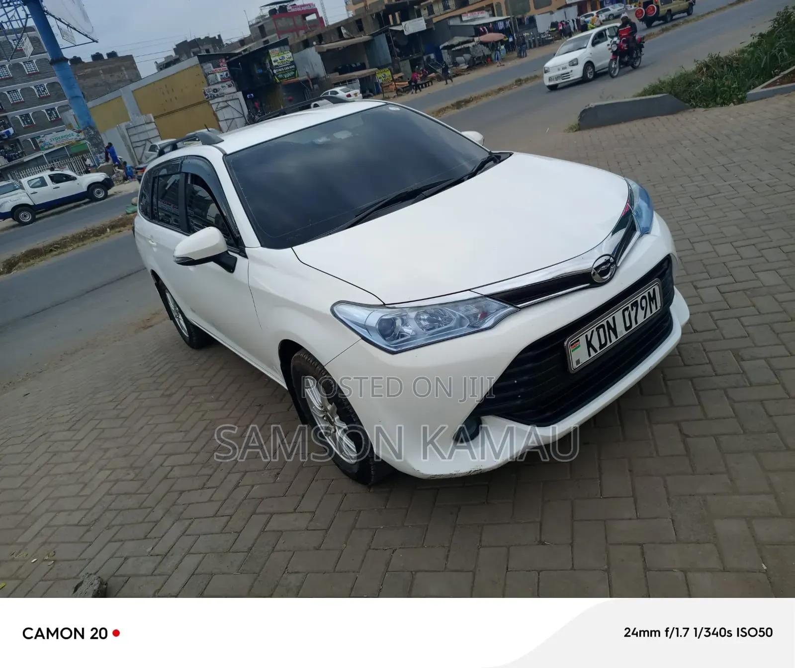 Toyota Corolla Fielder 2017 White