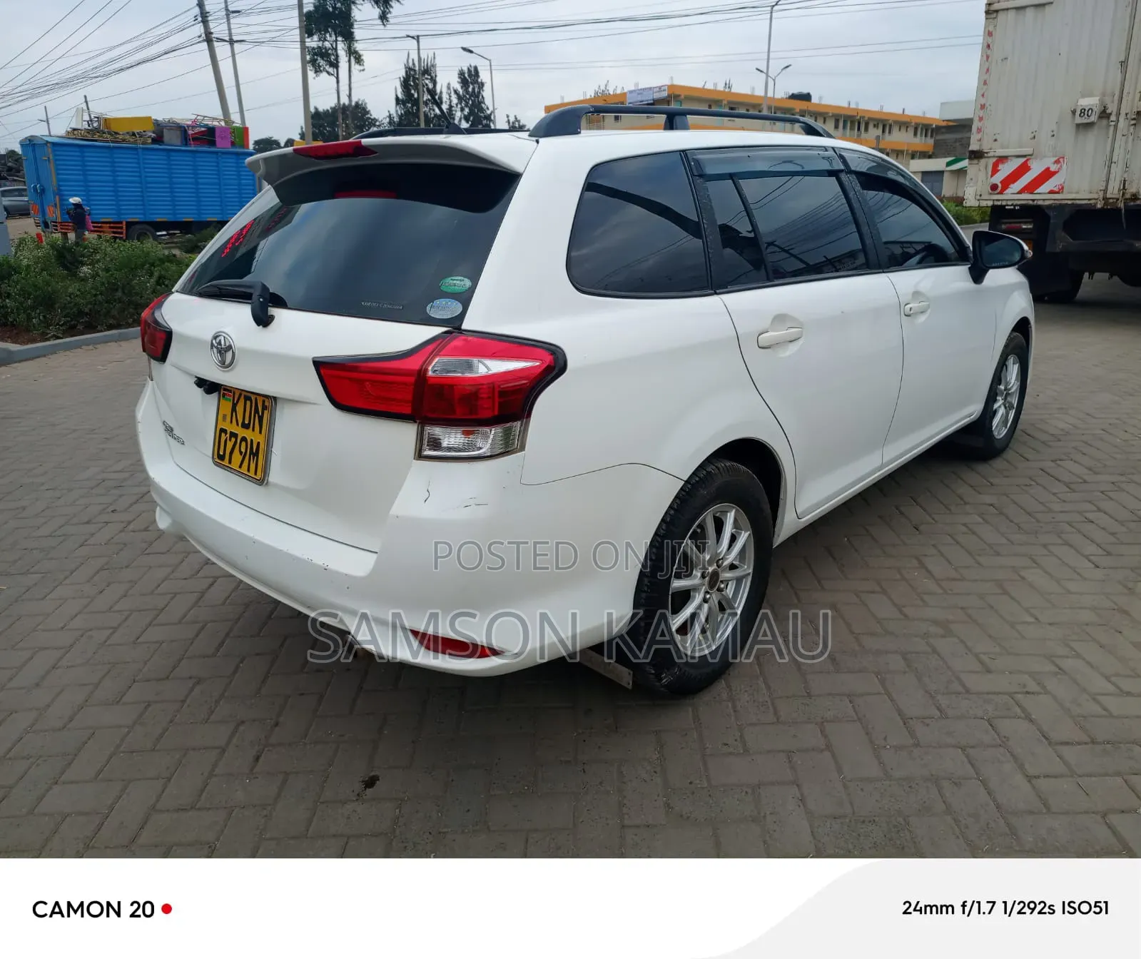 Toyota Corolla Fielder 2017 White