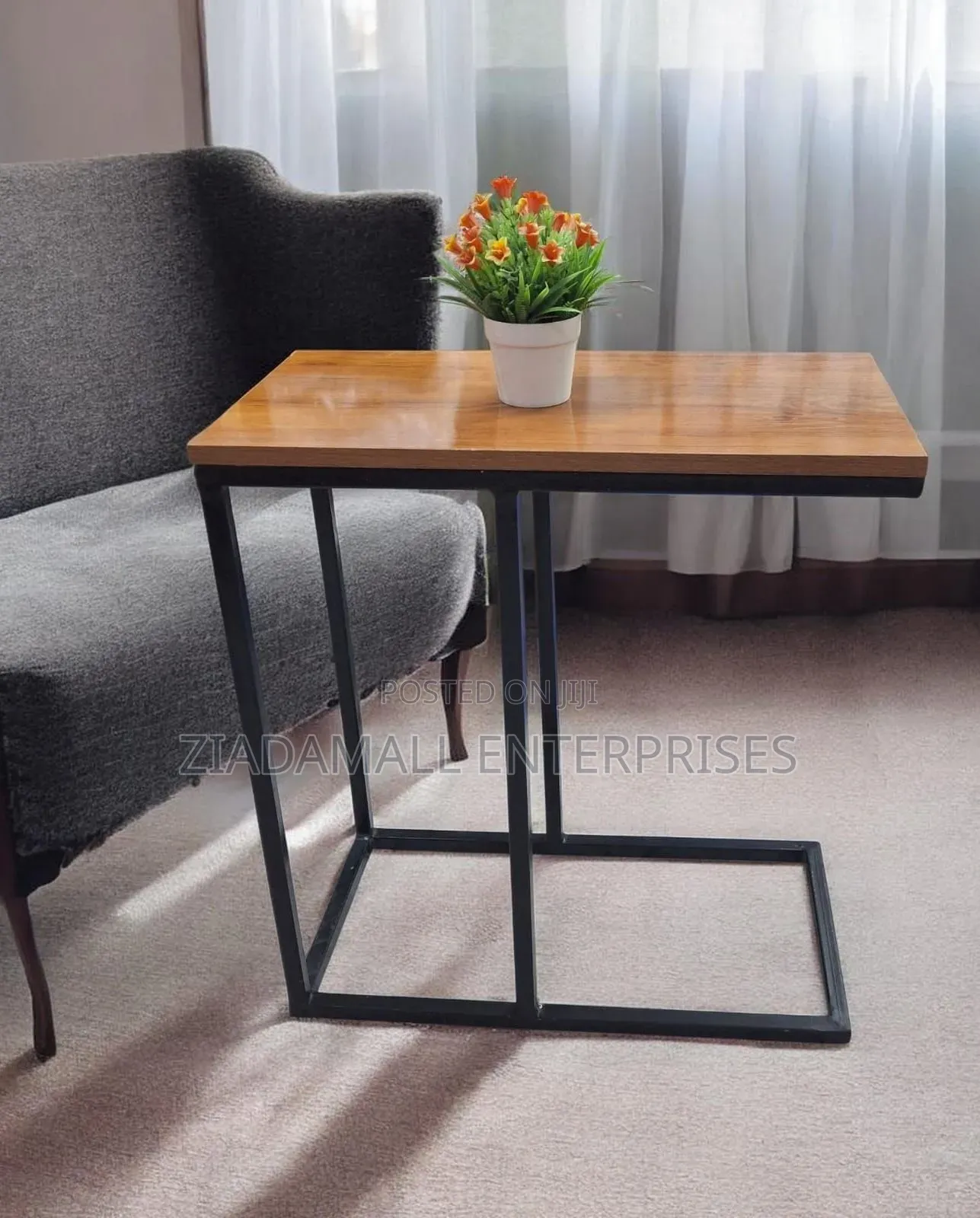Sasha Multi-Purpose Wooden Laptop Side Table – Work Smarter, Anywhere