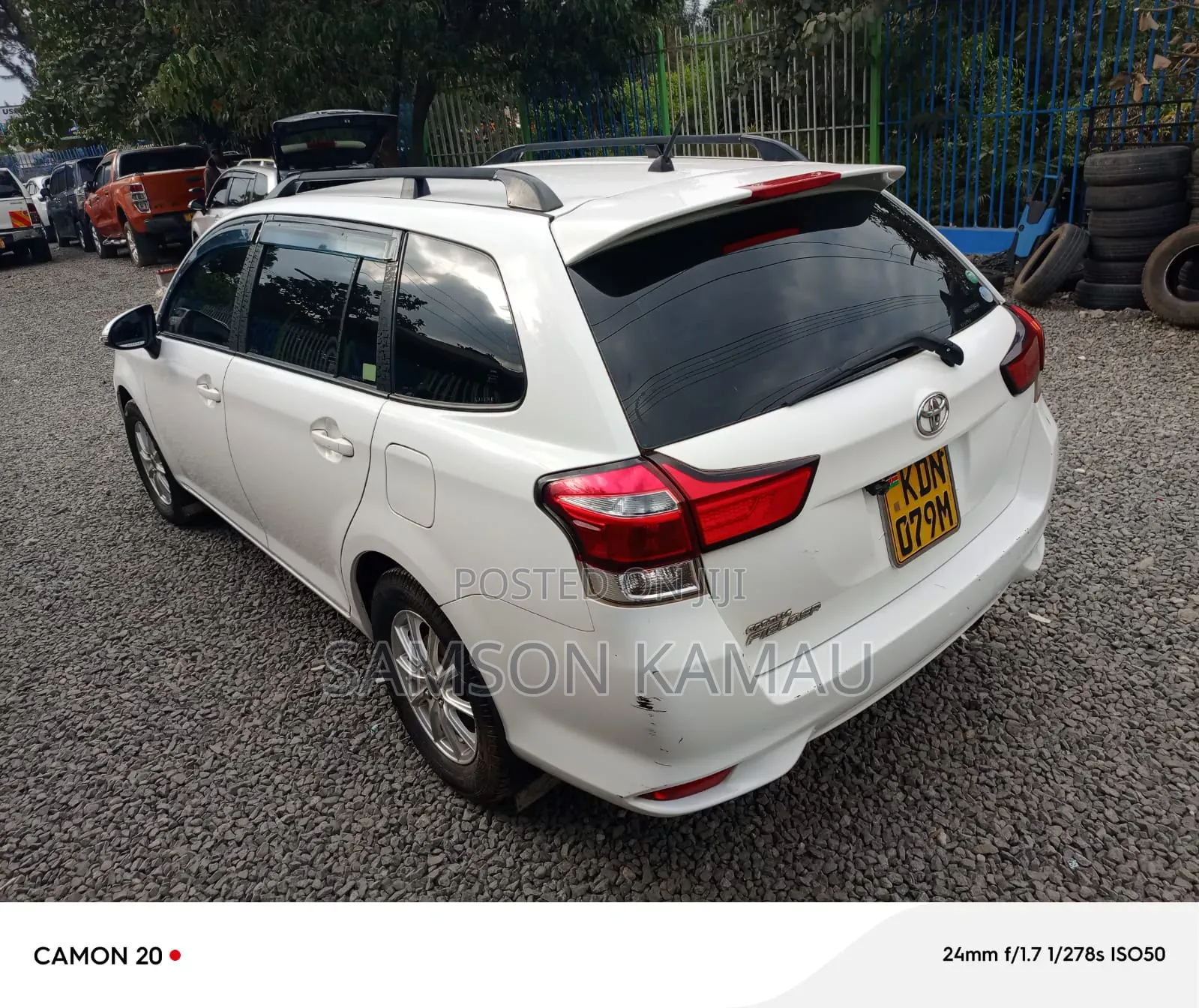 Toyota Corolla Fielder 2017 White