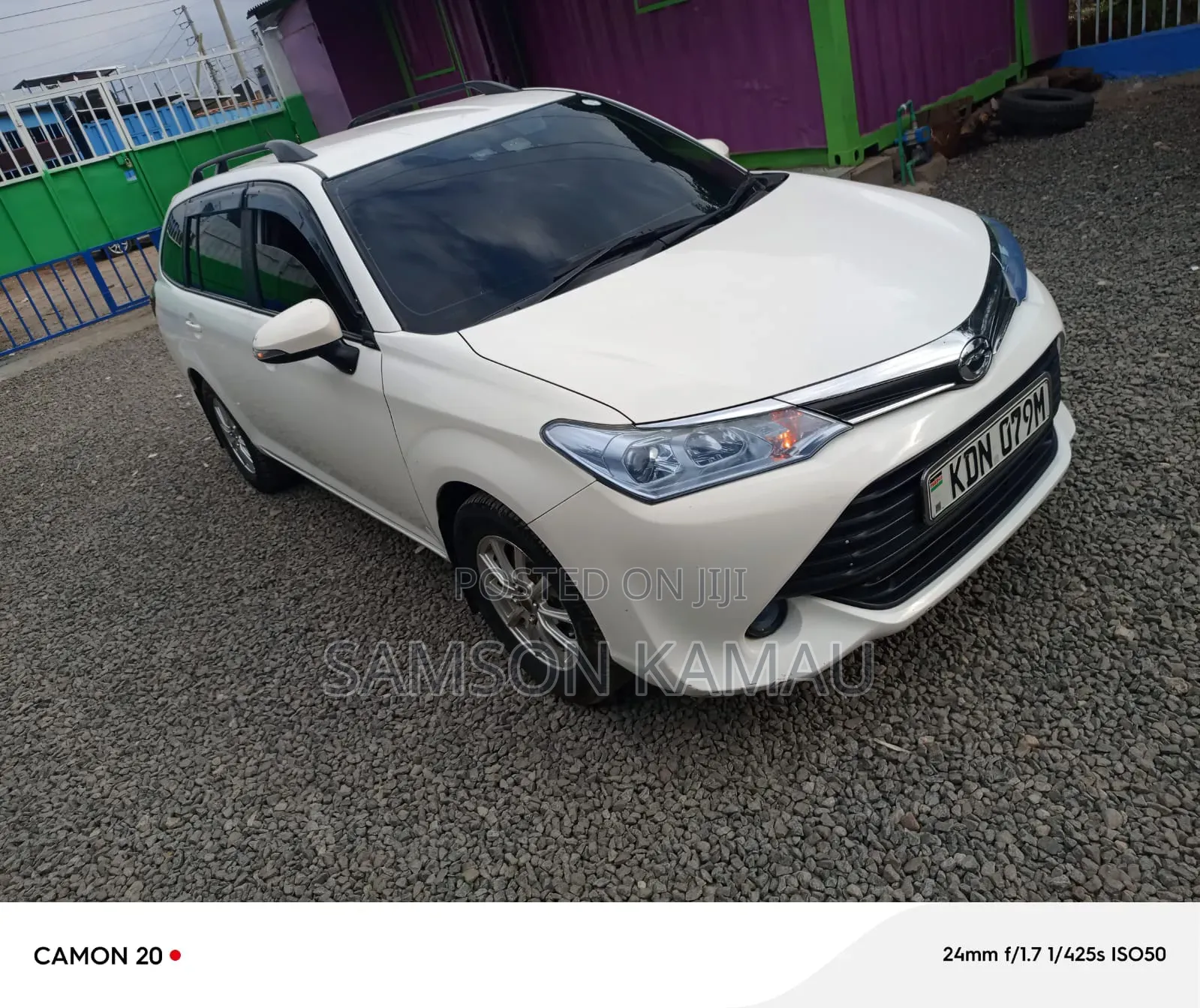 Toyota Corolla Fielder 2017 White