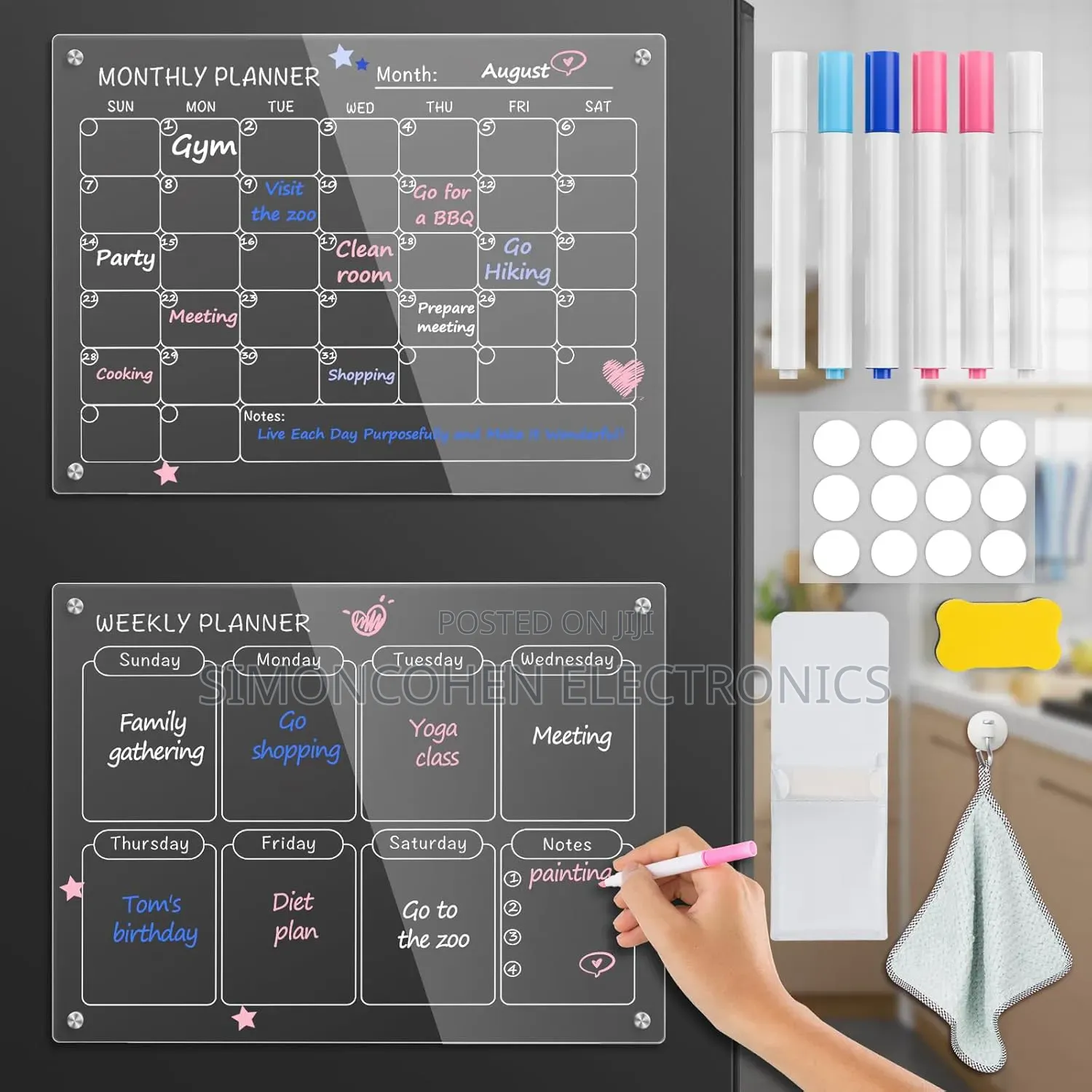 Monthly Weekly Planner Set
