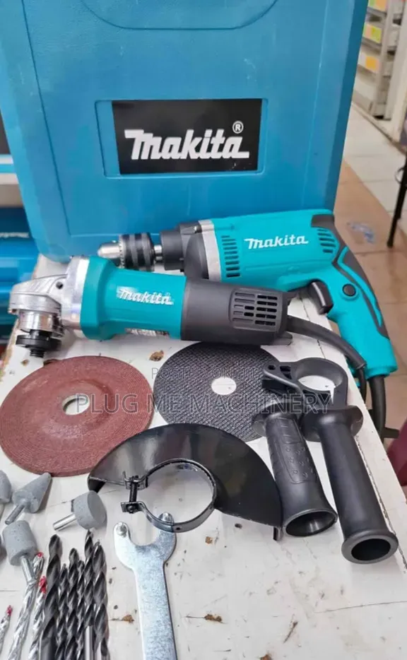 Professional Makita Combo Drill and Grinder Set/ Ideal Makita Set