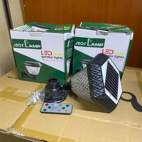 . Solar Fence Gate Post Light – Energy Saving RGB Led Lamp