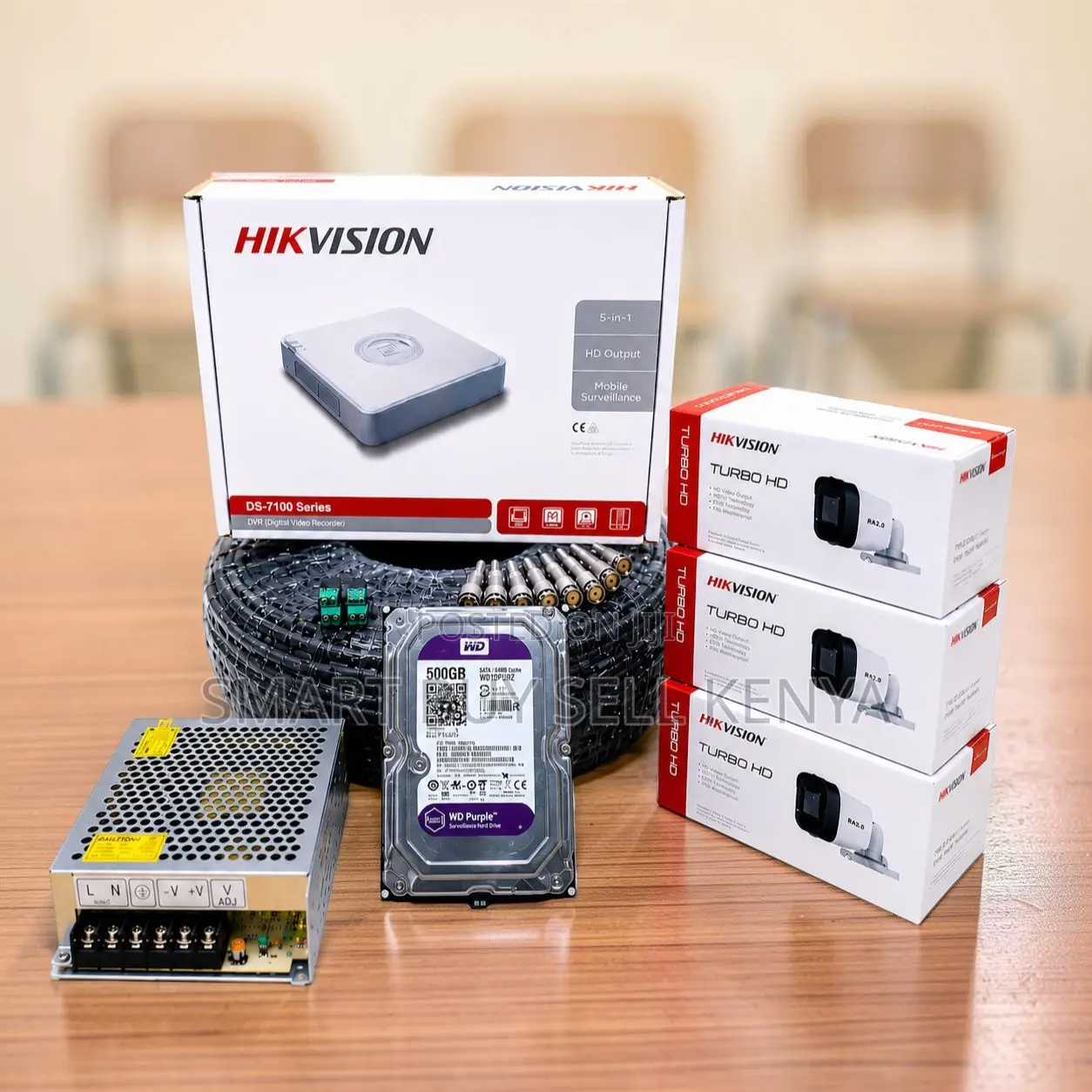 1080p Clarity 3 Hikvision 1080p Hd CCTV Cameras Complete System Kit