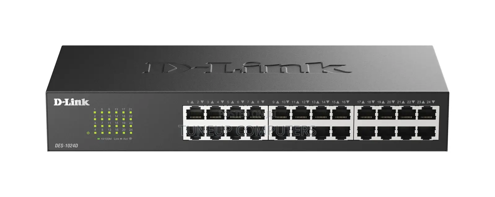 D-Link 24 Port 10/100mbps Unmanaged Switch Des-1024d