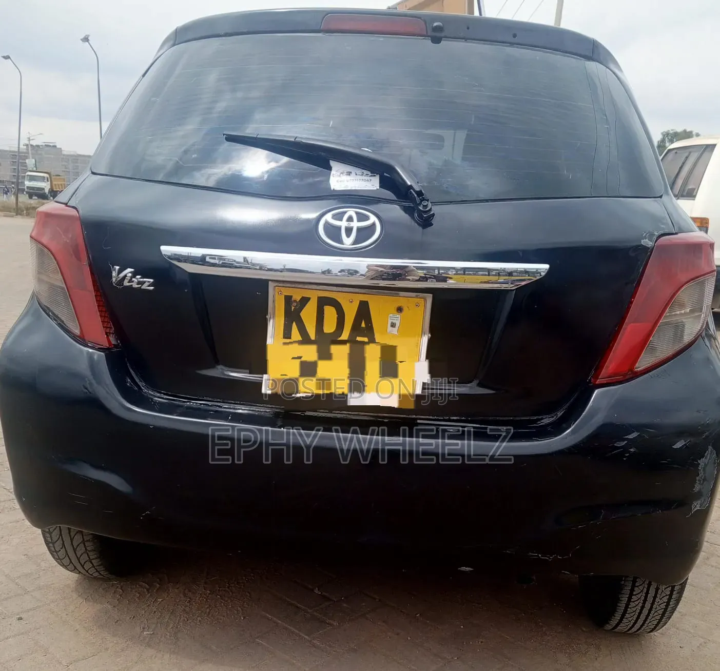 Toyota Vitz 2013 Black