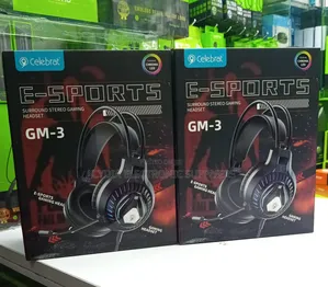 Celebrat Gm-3 E-Sports Gaming Headset With Stereo Sound