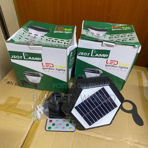 Solar Led Pillar Lamp With RGB Mood Lighting - main view