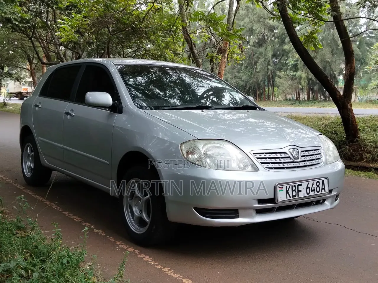 Toyota Allex 2003 Silver